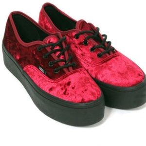 velvet vans platform